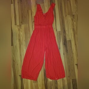 Women's Red Jumpsuit